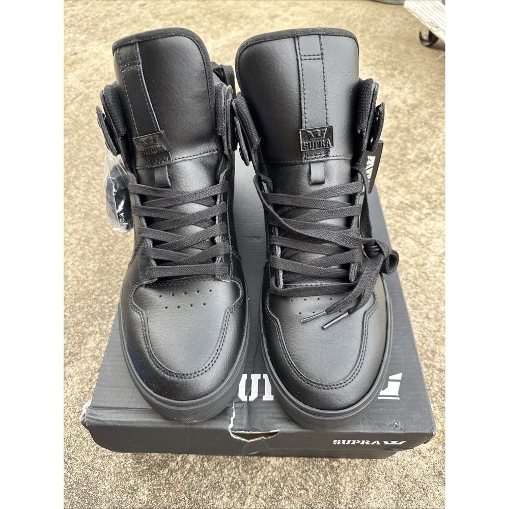 Black Red-black Supra Vaider models Sz 11